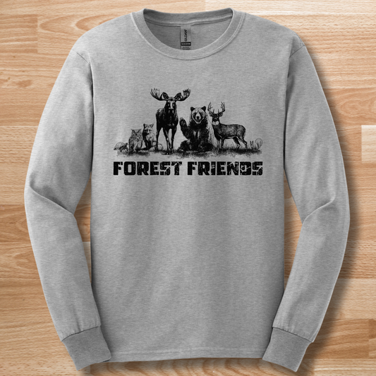 Forest Friends Long Sleeve Tee | Camp Shirt