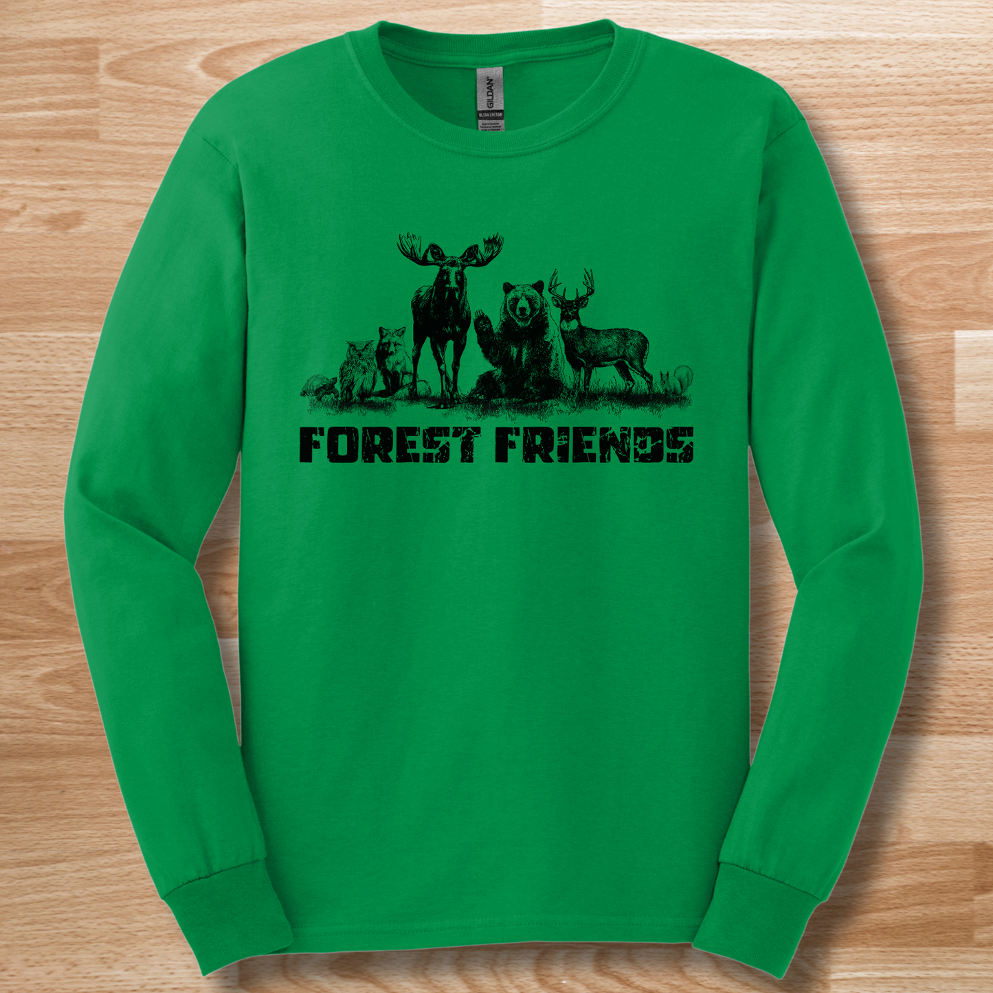 Forest Friends Long Sleeve Tee | Camp Shirt