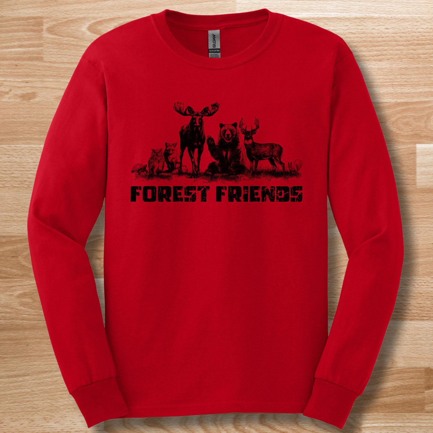 Forest Friends Long Sleeve Tee | Camp Shirt