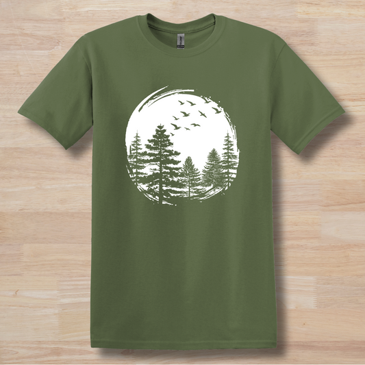 Nature Lover Pines T-Shirt | Camping Gift Ideas