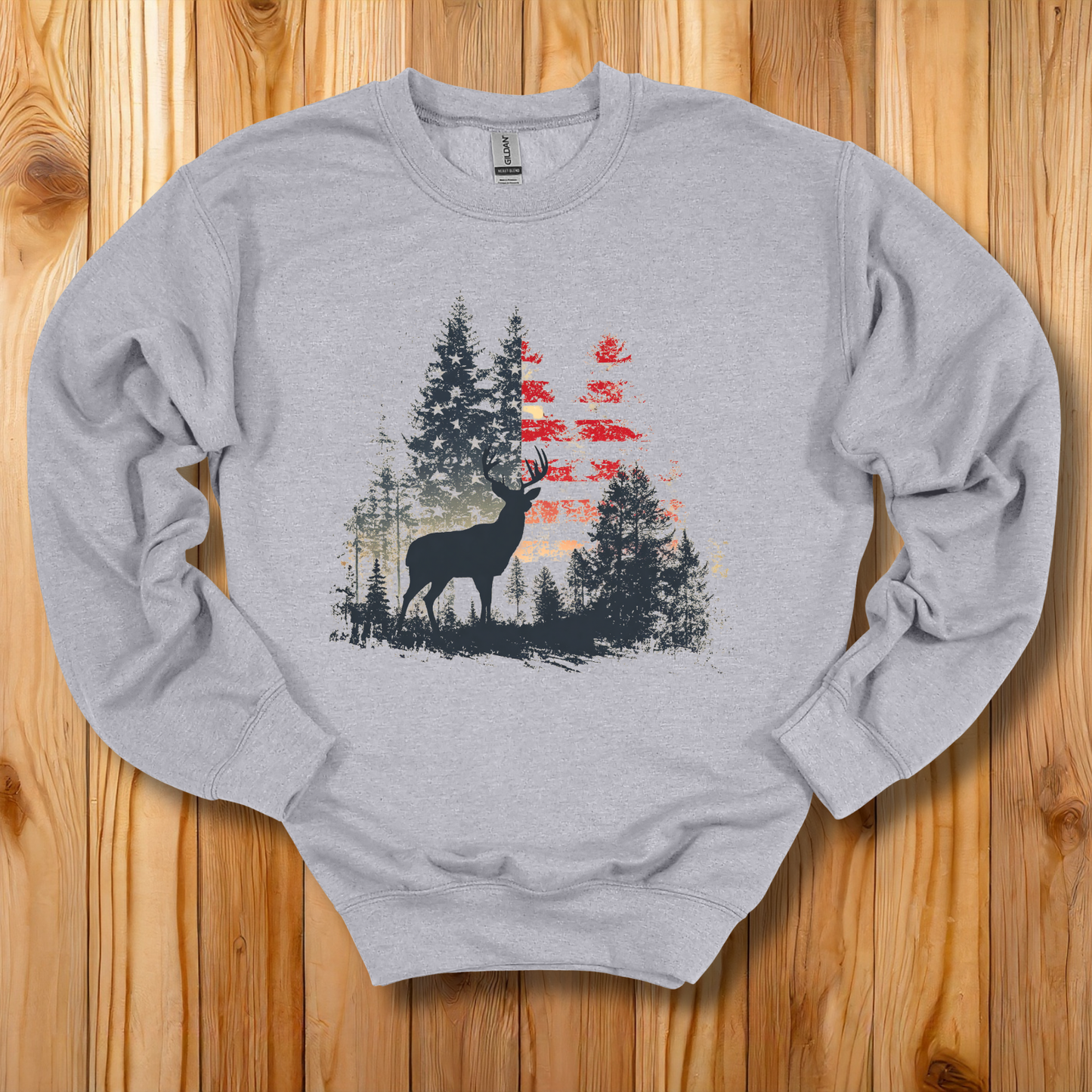 USA Deer Sweatshirt | Hunting Sweatshirts