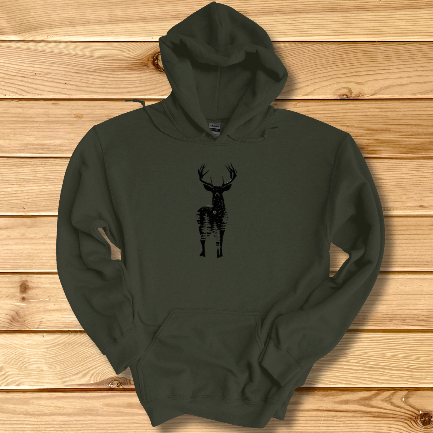 Starry Night Deer Hoodie | Hunting Hoodies
