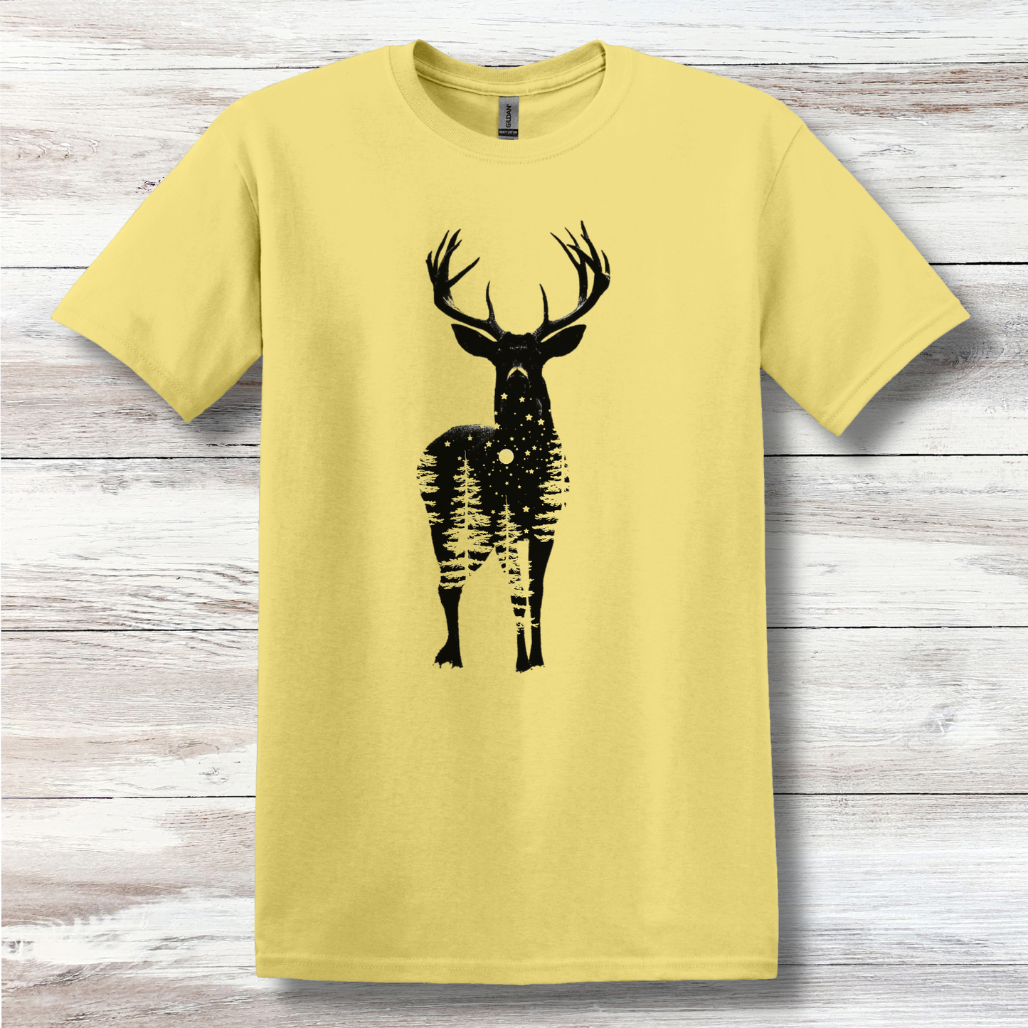 Starry Night Deer T-Shirt | Hunting Shirts