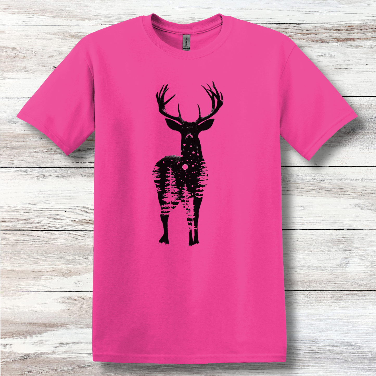 Starry Night Deer T-Shirt | Hunting Shirts