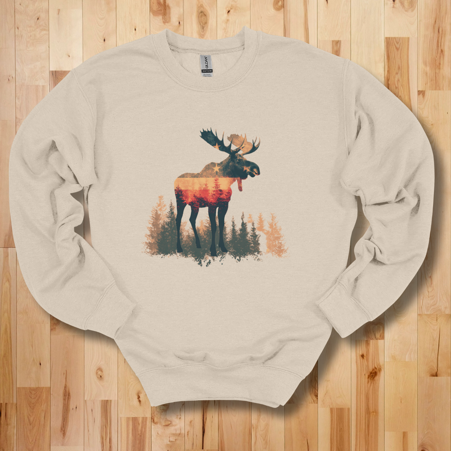 USA Moose Sweatshirt | Moose Hunting Shirt
