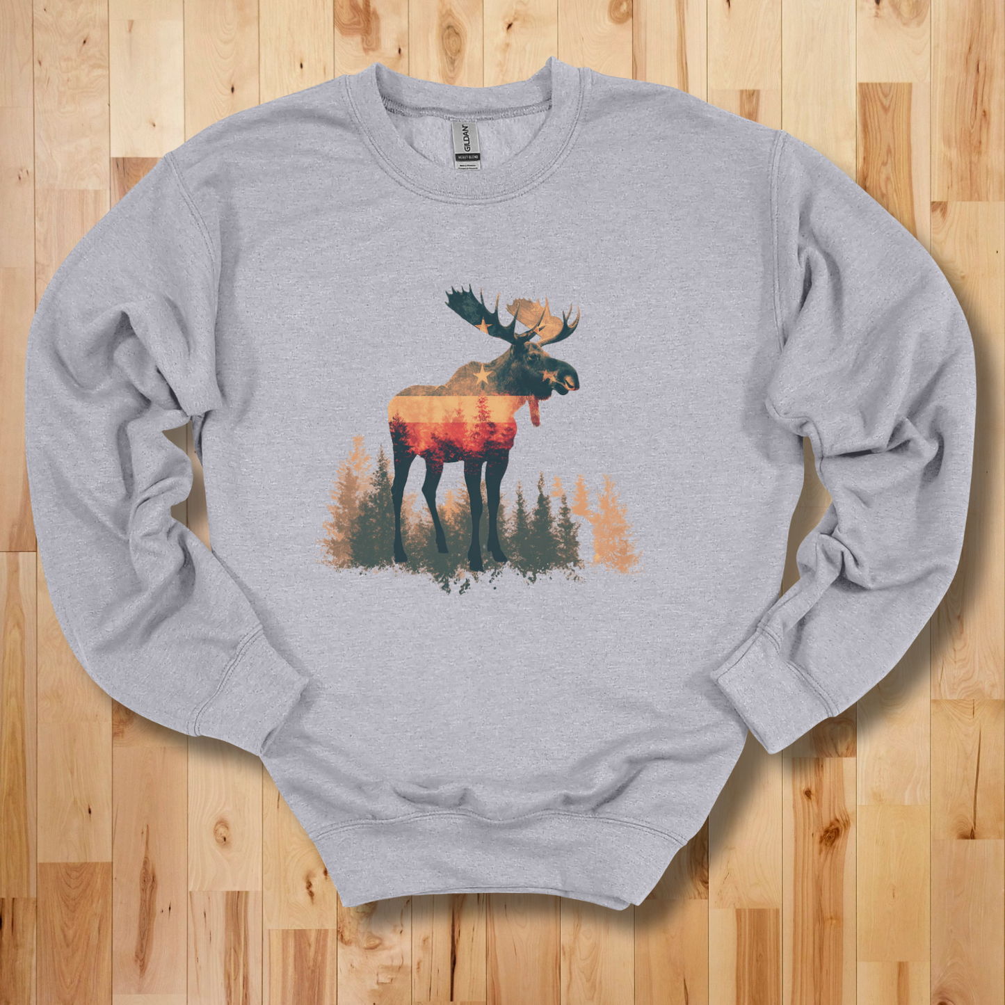 USA Moose Sweatshirt | Moose Hunting Shirt