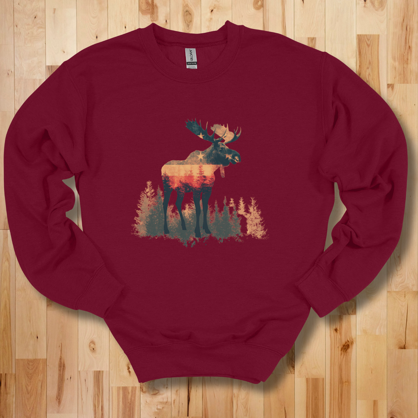 USA Moose Sweatshirt | Moose Hunting Shirt