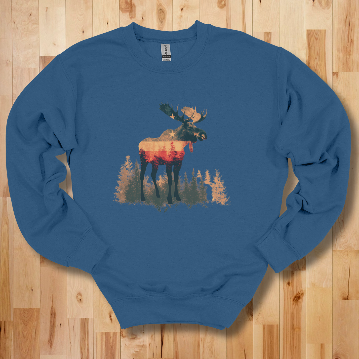 USA Moose Sweatshirt | Moose Hunting Shirt
