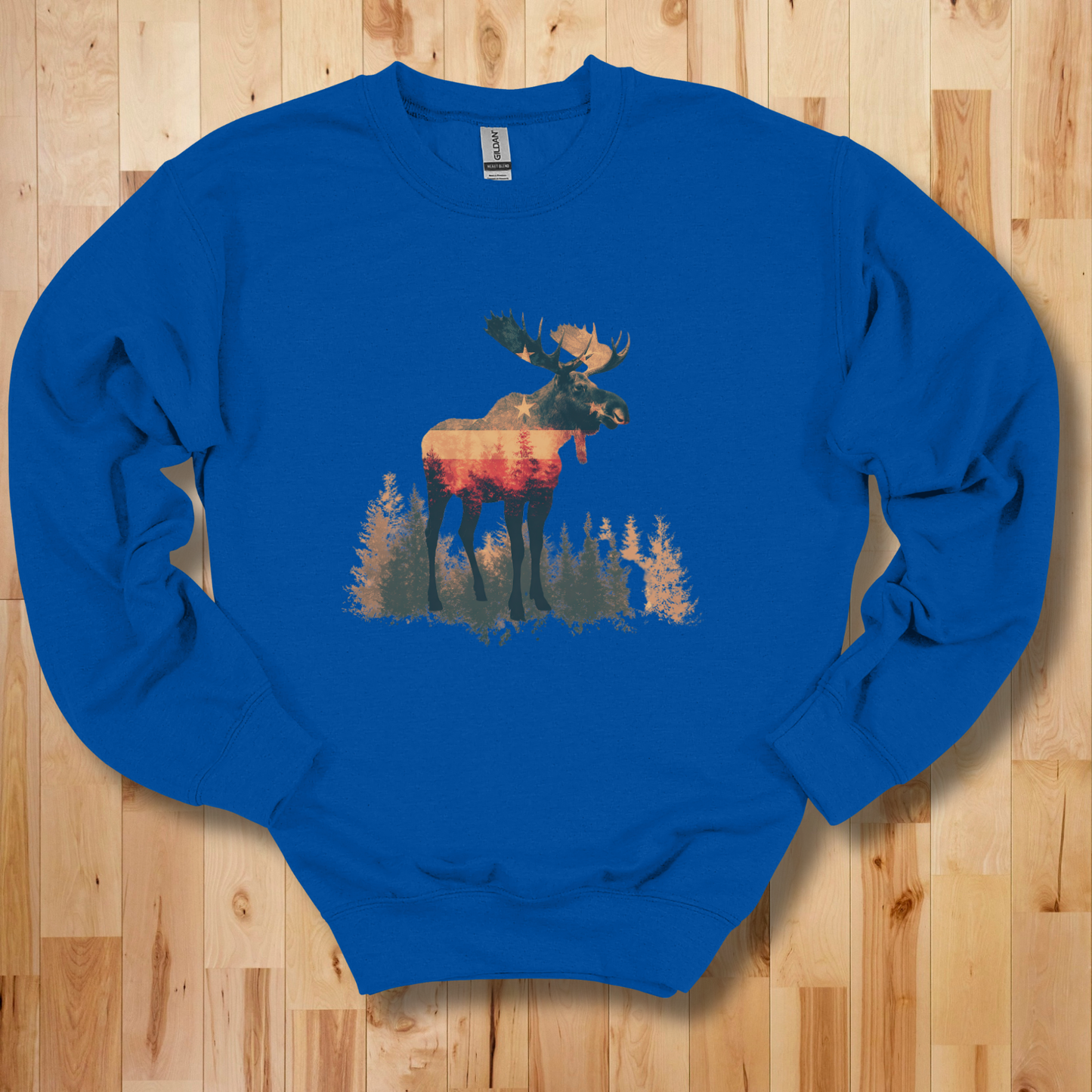 USA Moose Sweatshirt | Moose Hunting Shirt