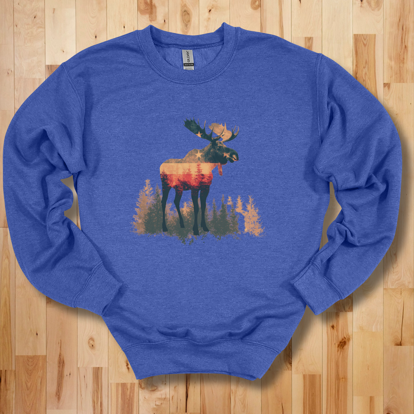 USA Moose Sweatshirt | Moose Hunting Shirt