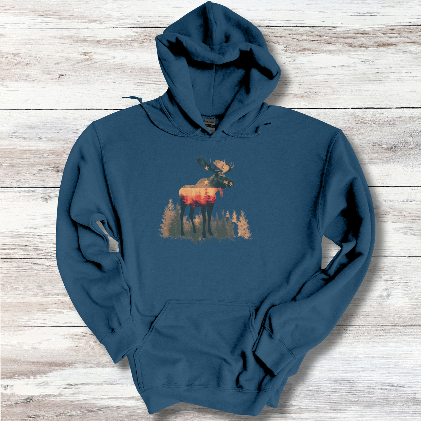 USA Moose Hoodie | Moose Hunter Shirt
