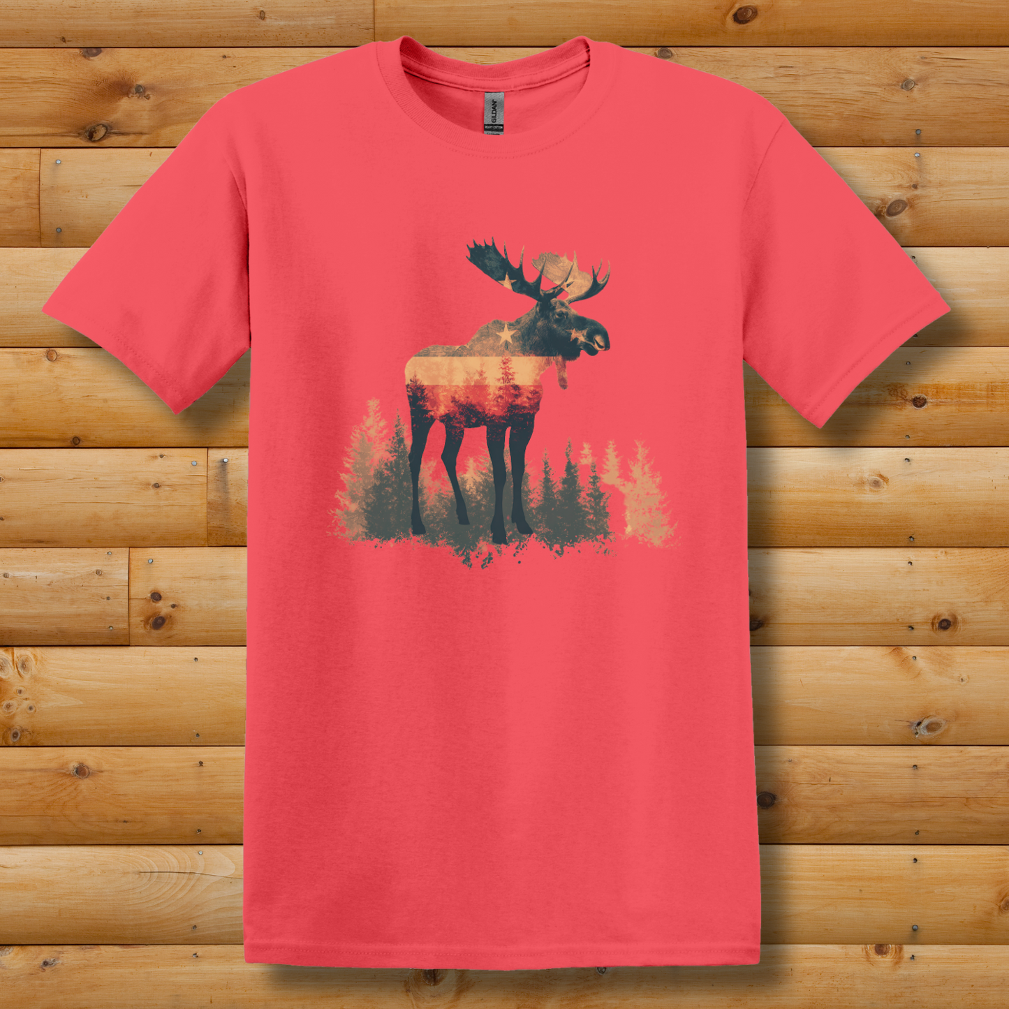 USA Moose T-Shirt | Moose Hunter Shirt
