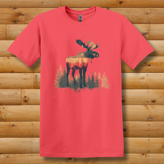 USA Moose T-Shirt | Moose Hunter Shirt