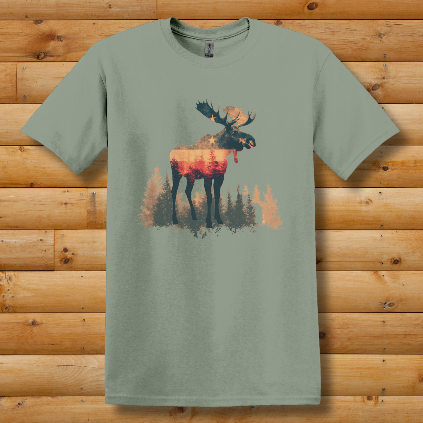 USA Moose T-Shirt | Moose Hunter Shirt