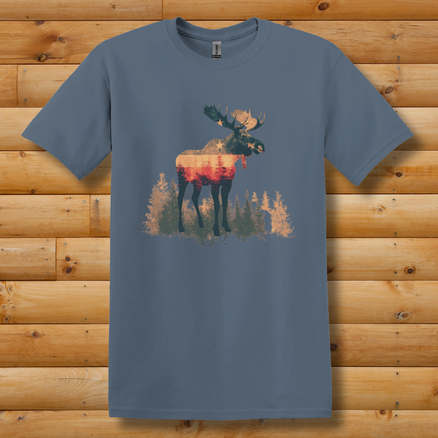 USA Moose T-Shirt | Moose Hunter Shirt