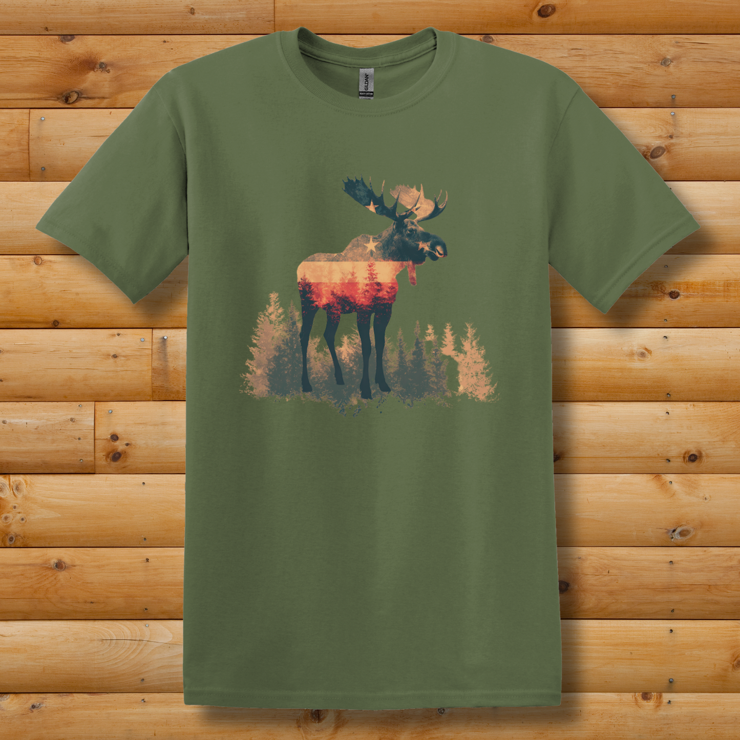 USA Moose T-Shirt | Moose Hunter Shirt