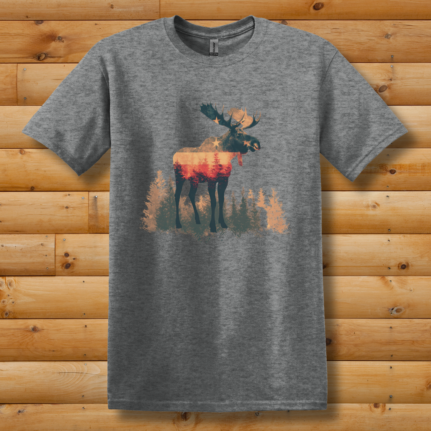 USA Moose T-Shirt | Moose Hunter Shirt