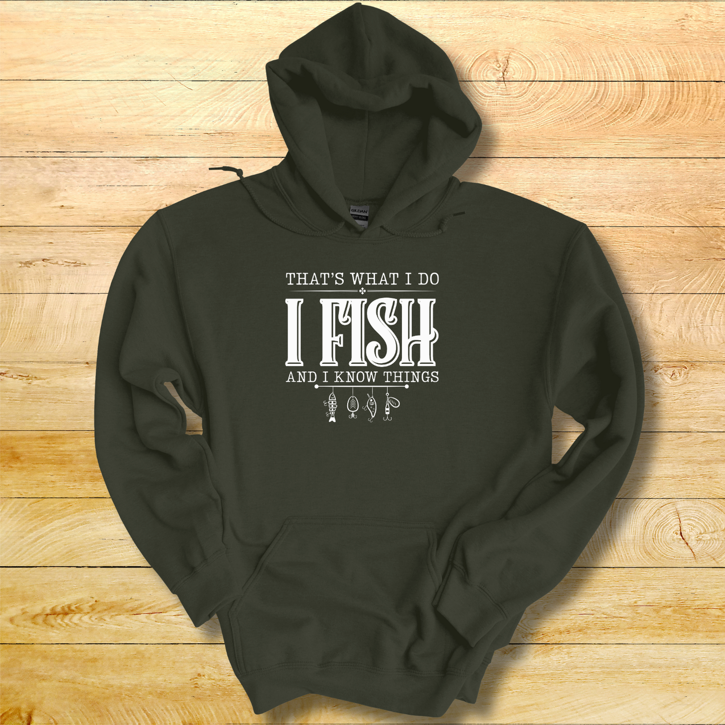 That's What I Do, I Fish Hoodie | Funny Fishing Shirts