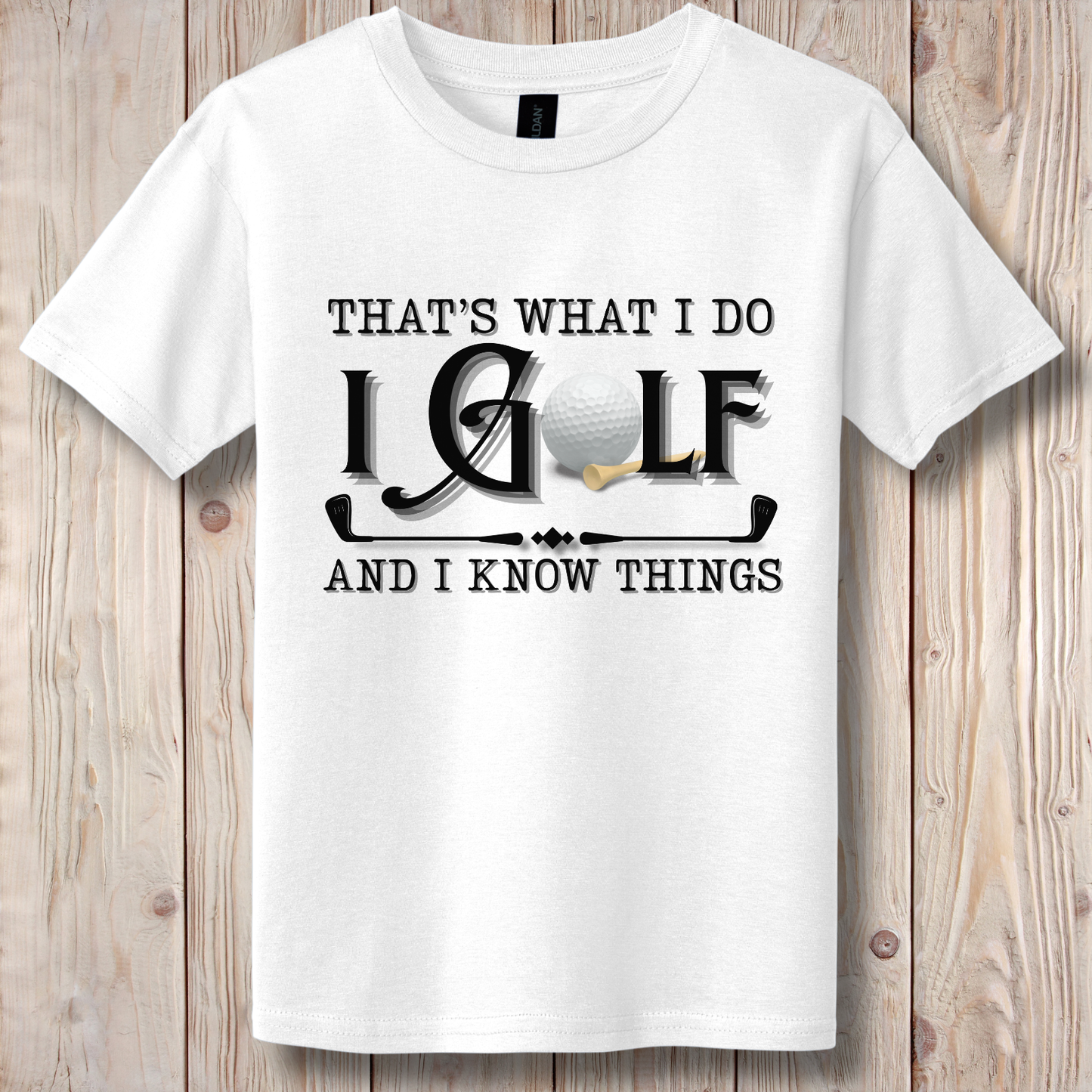 That's What I Do, I Golf Youth T-Shirt | Youth Golf