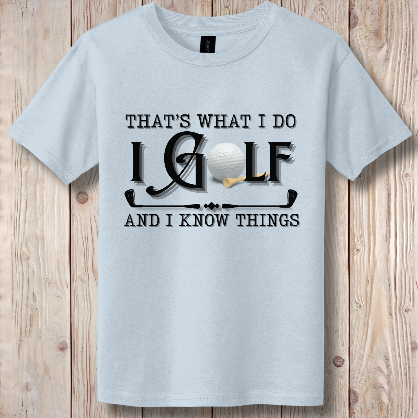 That's What I Do, I Golf Youth T-Shirt | Youth Golf