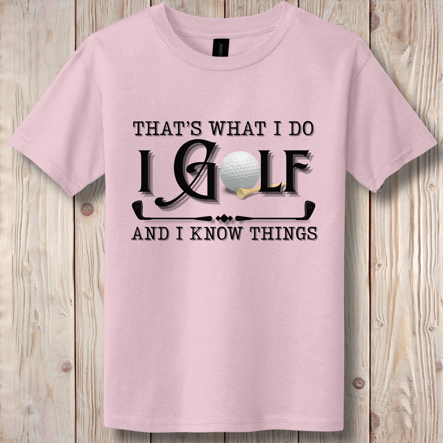 That's What I Do, I Golf Youth T-Shirt | Youth Golf