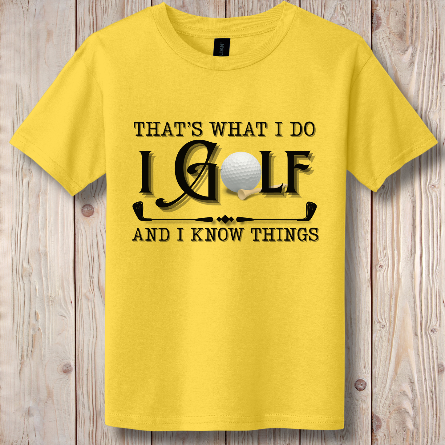 That's What I Do, I Golf Youth T-Shirt | Youth Golf