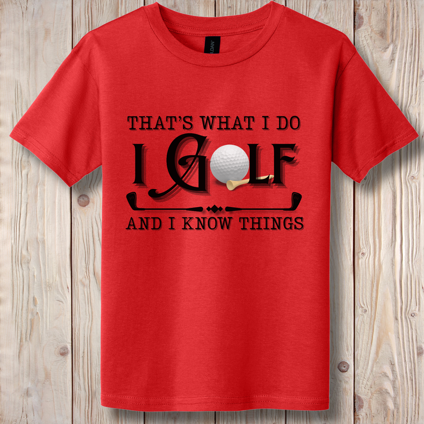 That's What I Do, I Golf Youth T-Shirt | Youth Golf