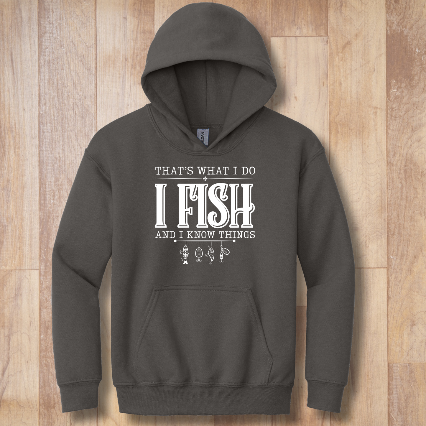 That’s What I Do, I Fish Youth Hoodie | Outdoor Kid