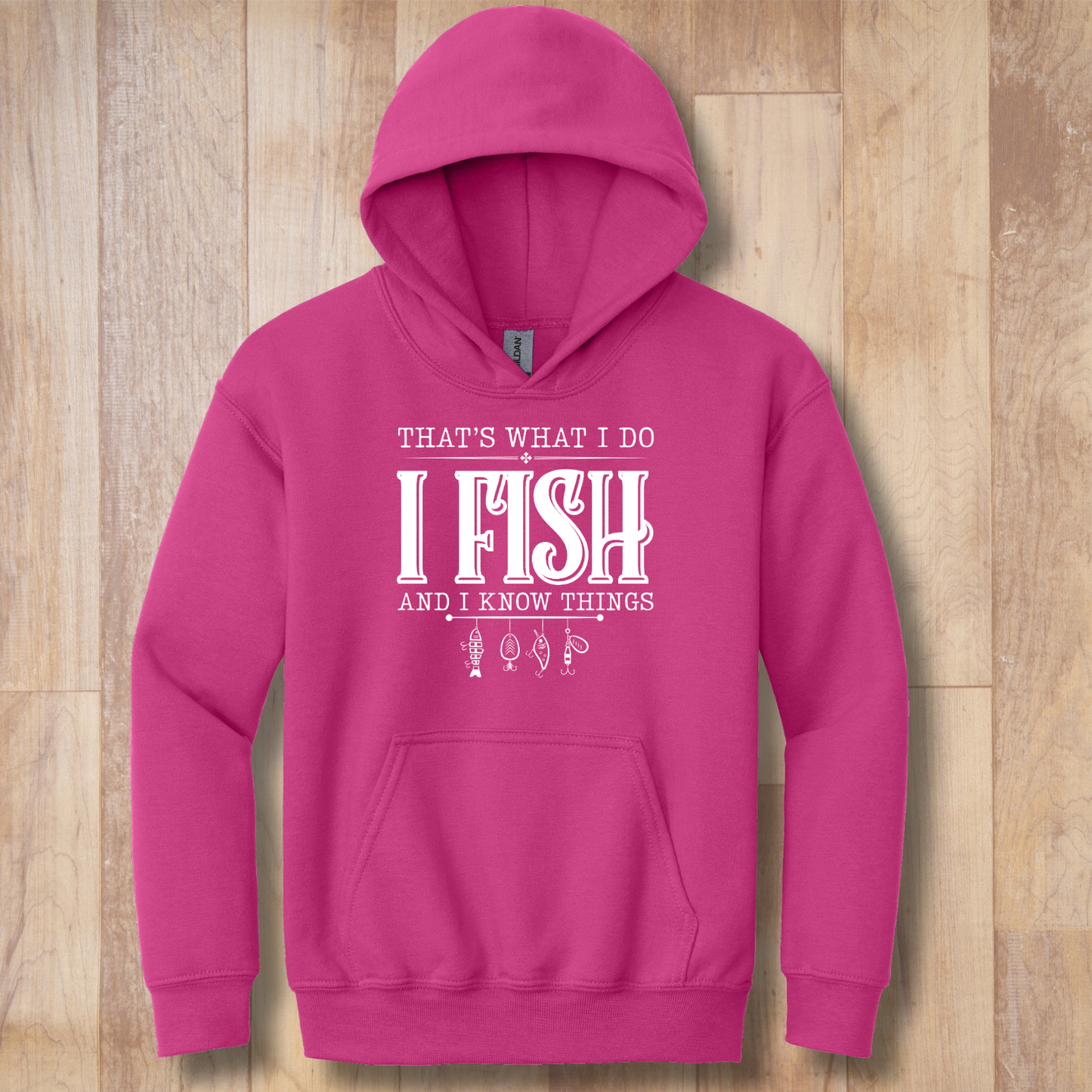 That’s What I Do, I Fish Youth Hoodie | Outdoor Kid