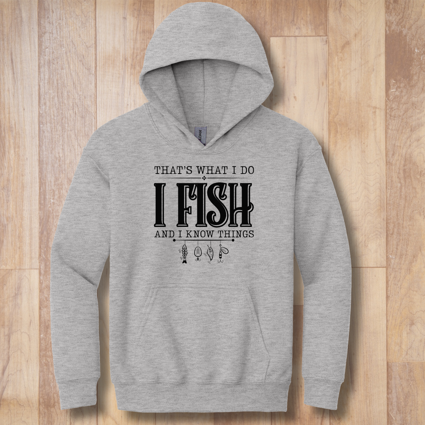 That’s What I Do, I Fish Youth Hoodie | Outdoor Kid