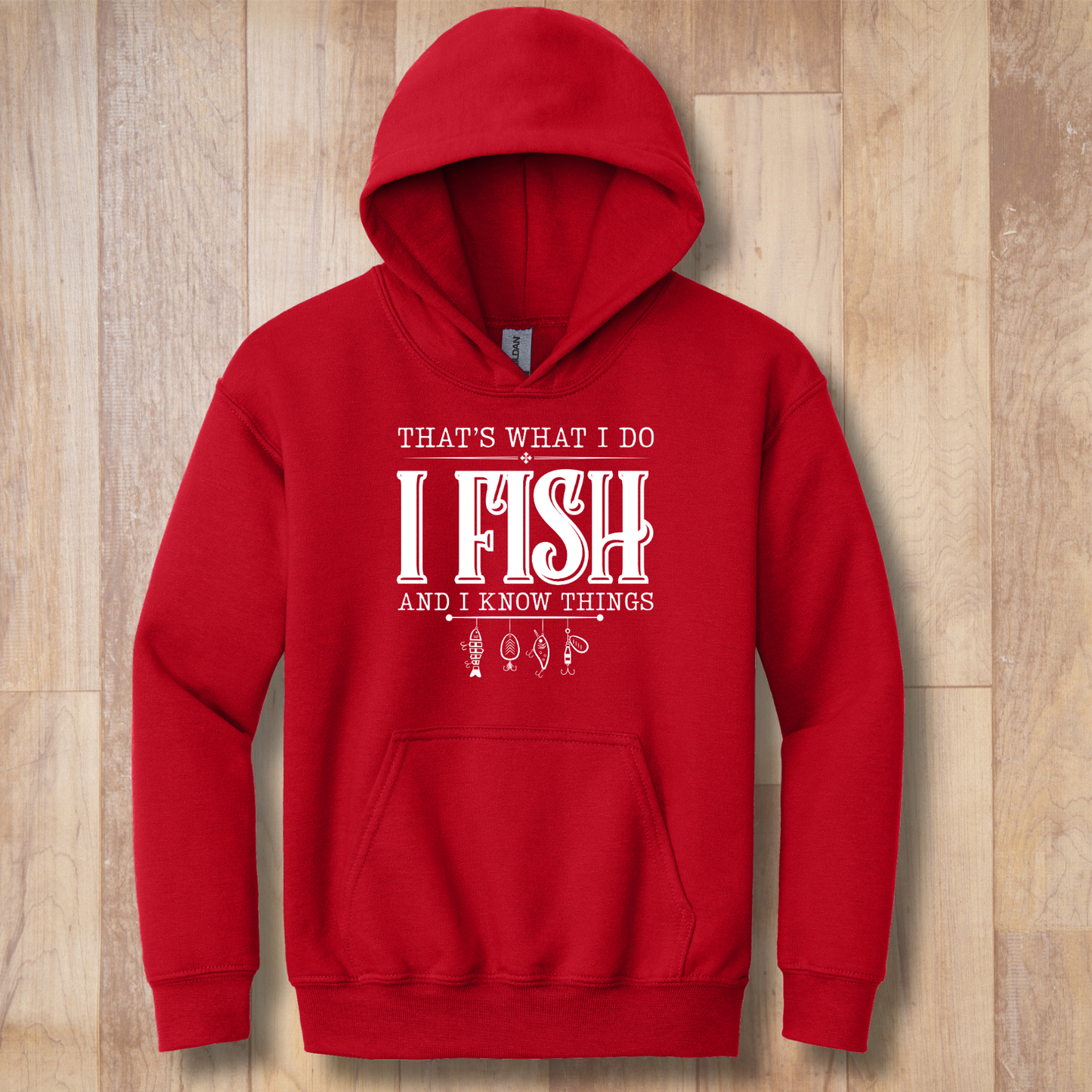 That’s What I Do, I Fish Youth Hoodie | Outdoor Kid