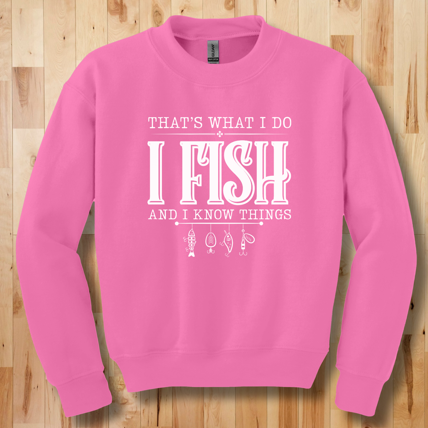 That's What I Do, I Fish Youth Sweatshirt | Funny Fishing Shirts