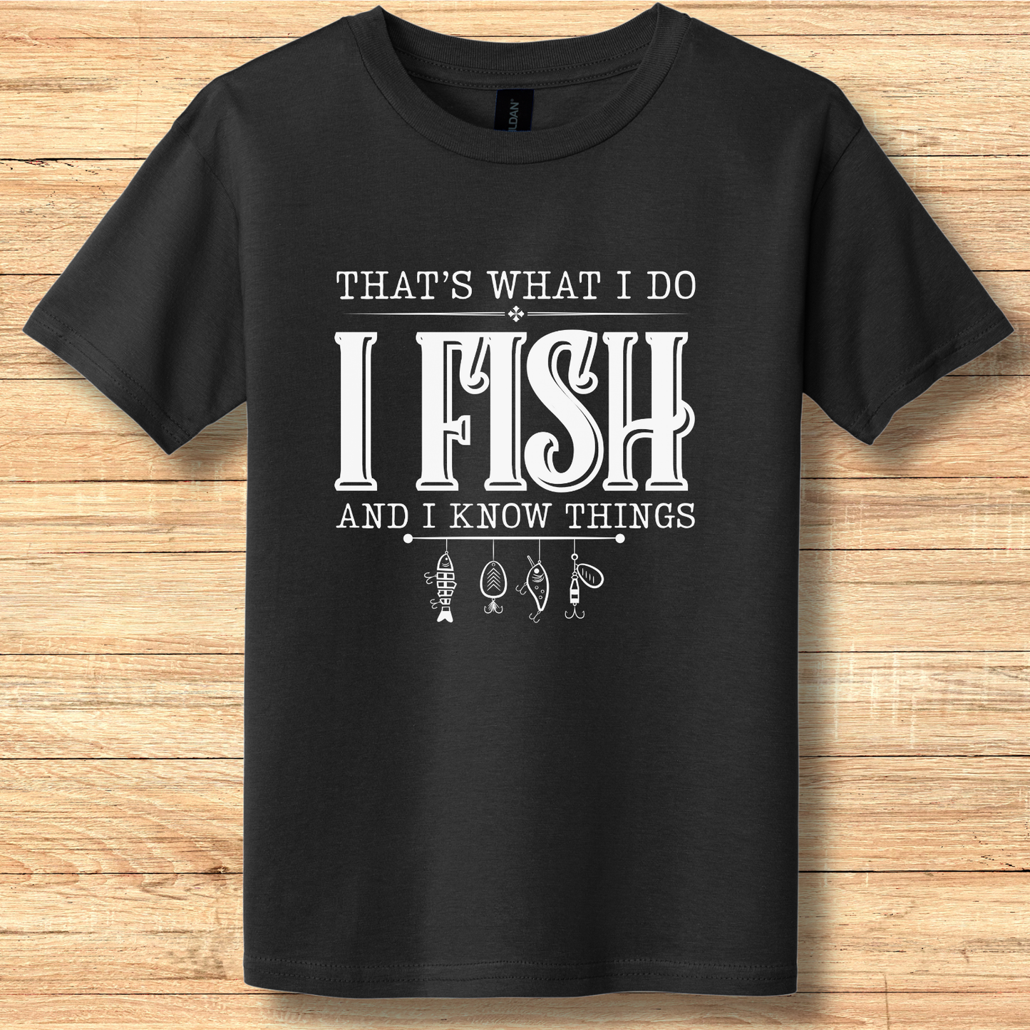 That's What I Do, I Fish Youth T- Shirt | Funny Fishing Shirts