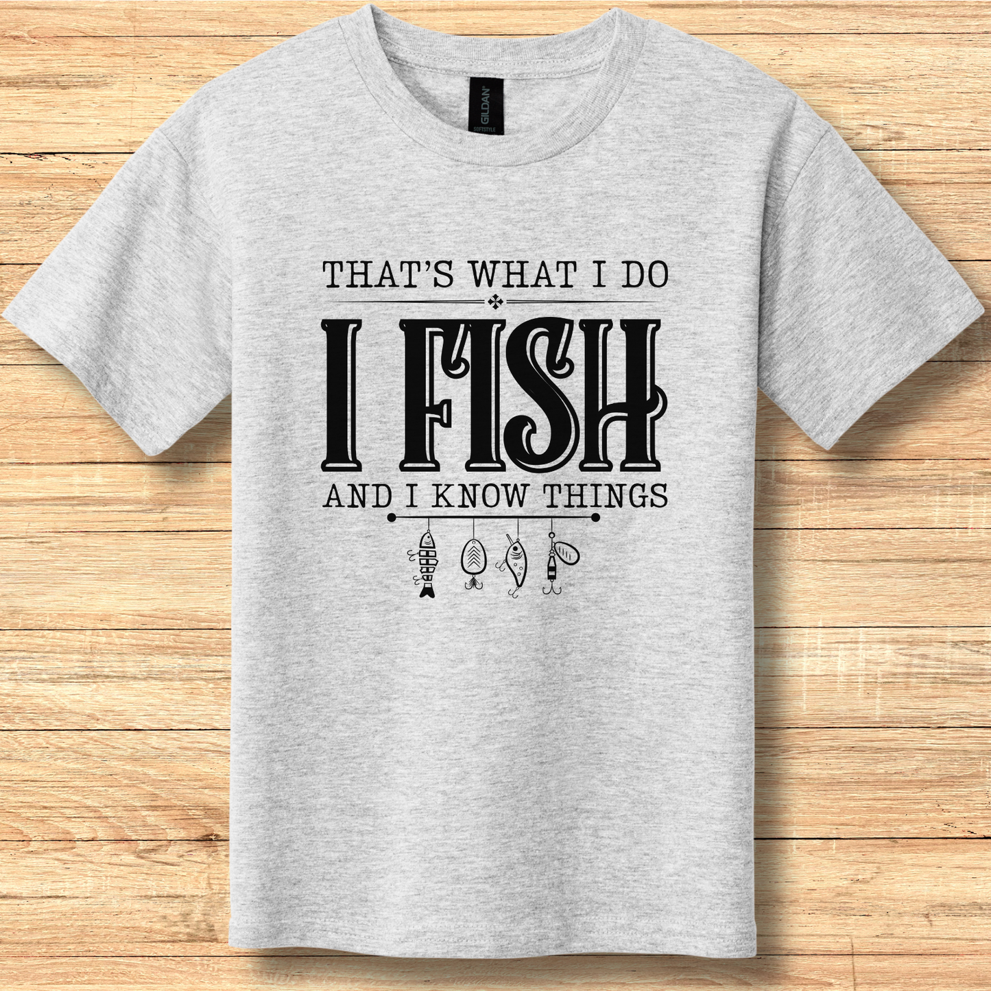 That's What I Do, I Fish Youth T- Shirt | Funny Fishing Shirts