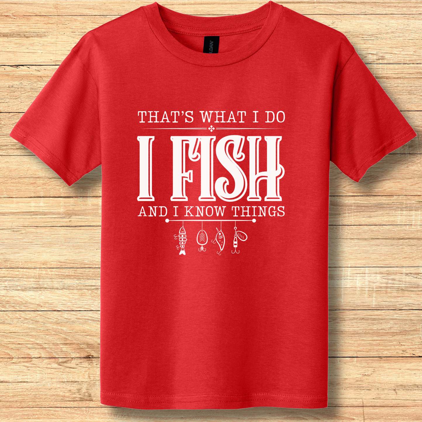 That's What I Do, I Fish Youth T- Shirt | Funny Fishing Shirts