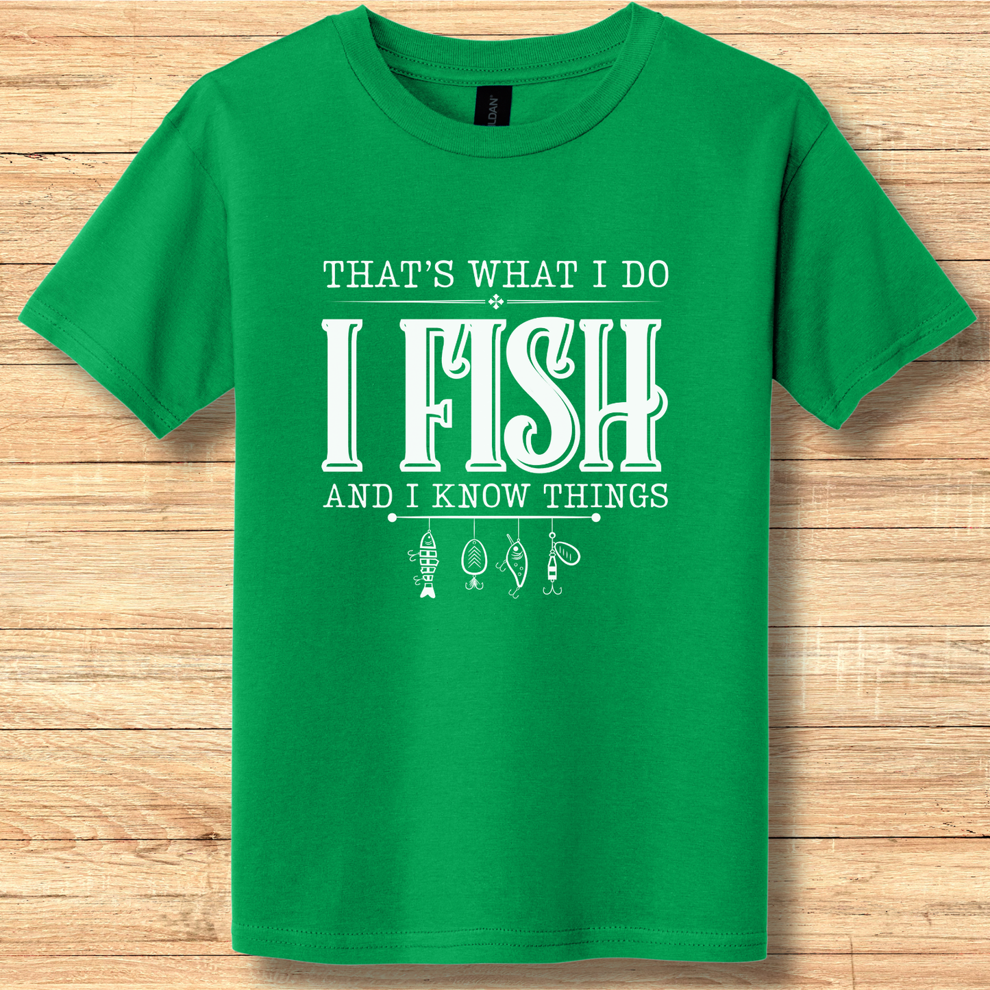That's What I Do, I Fish Youth T- Shirt | Funny Fishing Shirts