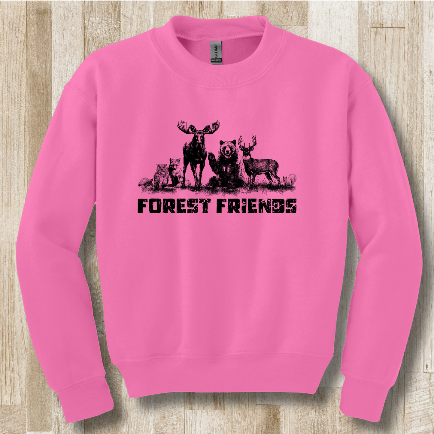 Forest Friends Youth Sweatshirt | Animal Shirt