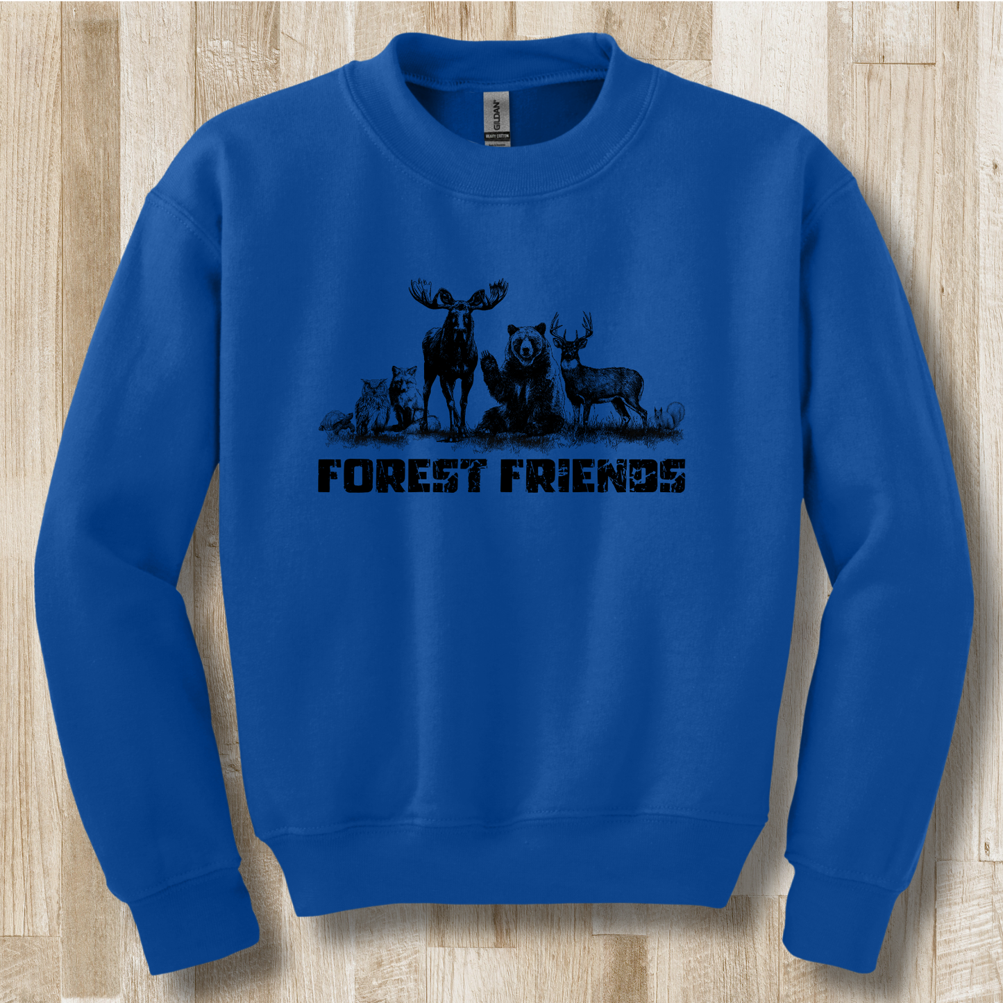 Forest Friends Youth Sweatshirt | Animal Shirt