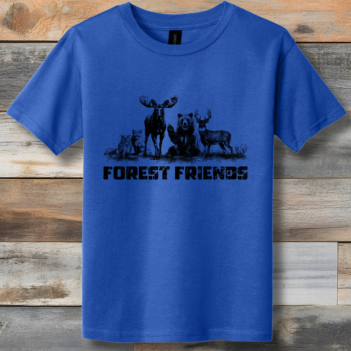 Forest Friends Youth T-Shirt | Animal Shirt