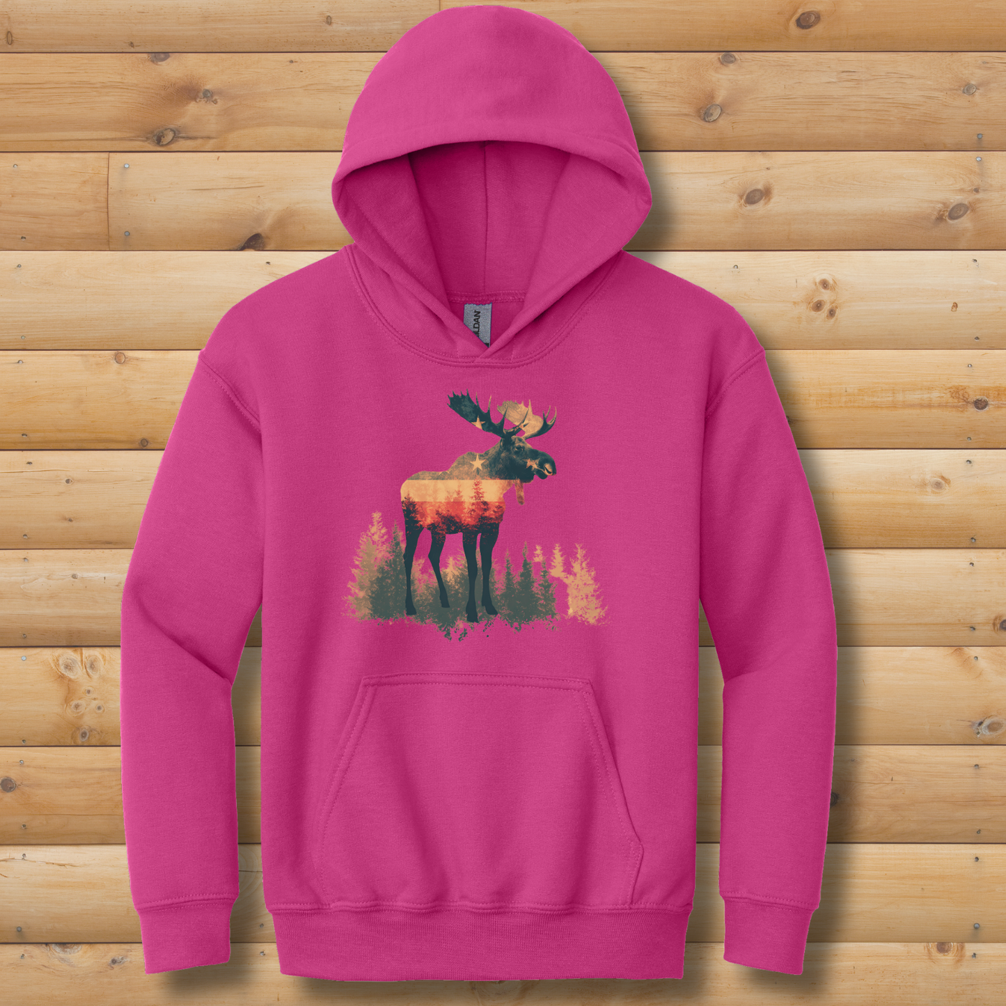 USA Moose Youth Hoodie | Camp Hoodie