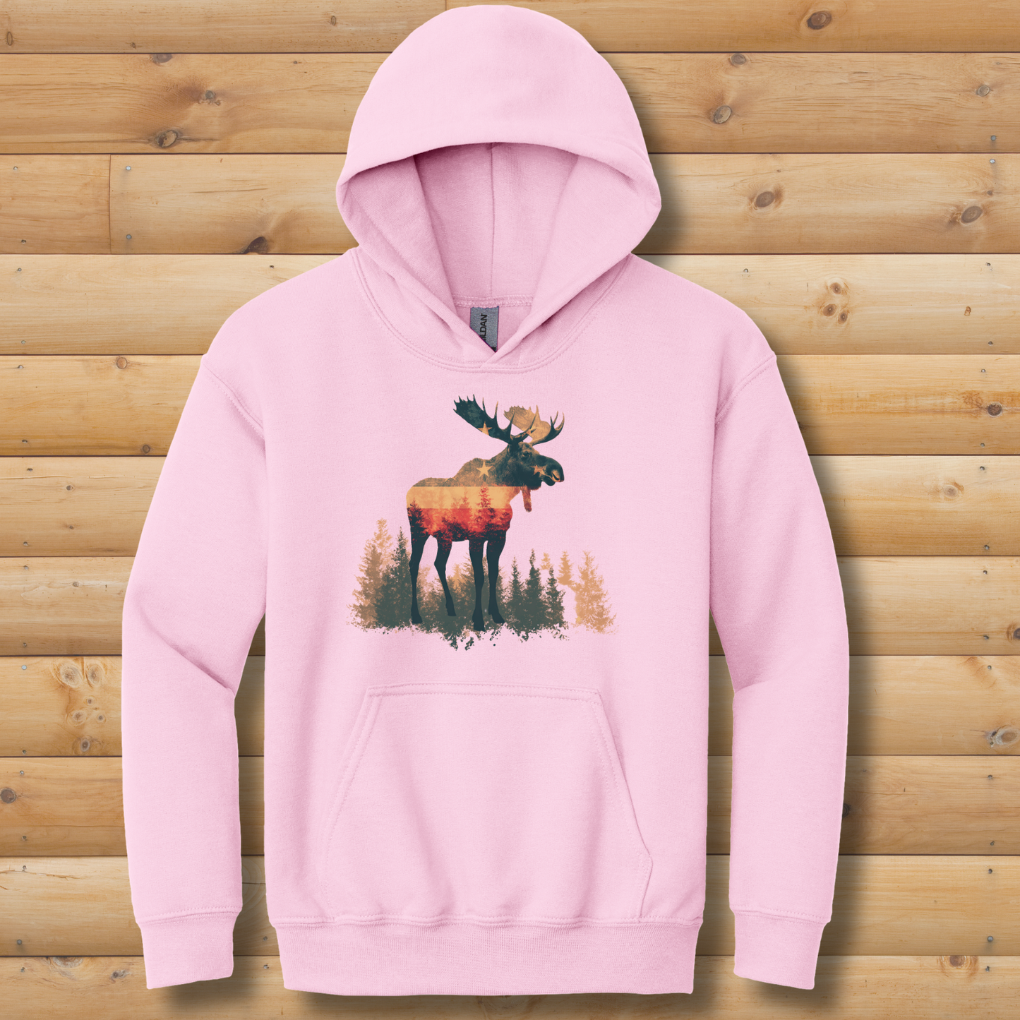 USA Moose Youth Hoodie | Camp Hoodie