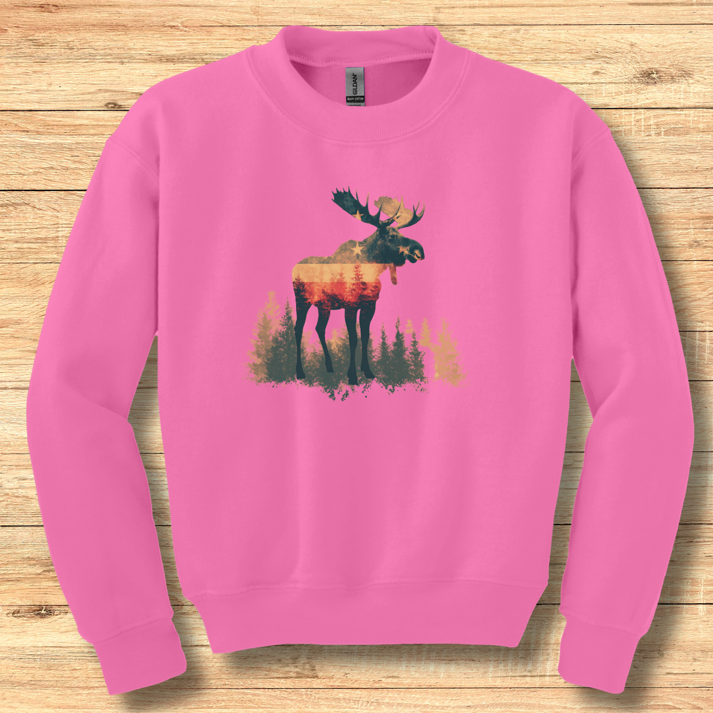 USA Moose Youth Sweatshirt | Camping Gift Ideas