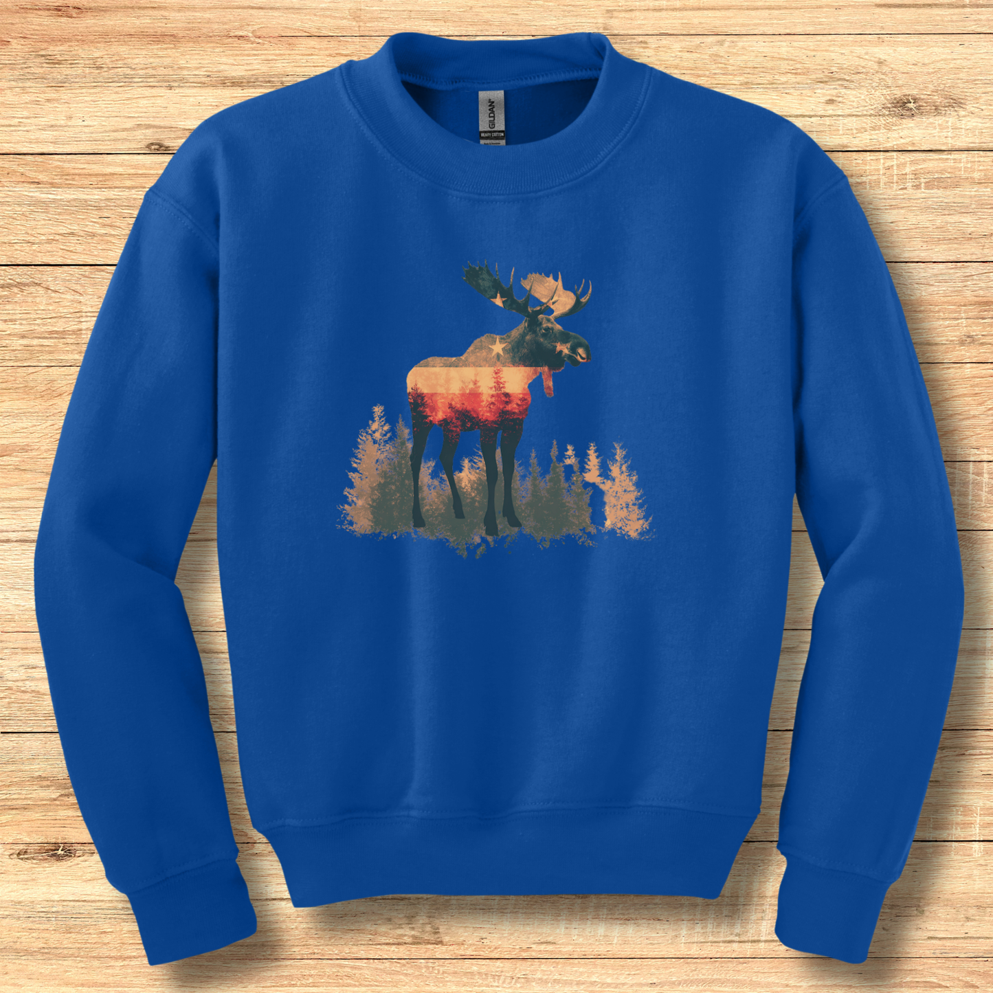 USA Moose Youth Sweatshirt | Camping Gift Ideas