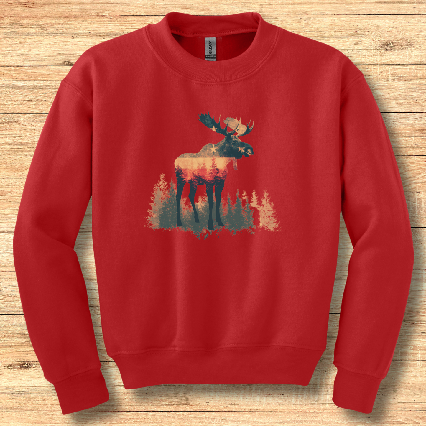 USA Moose Youth Sweatshirt | Camping Gift Ideas