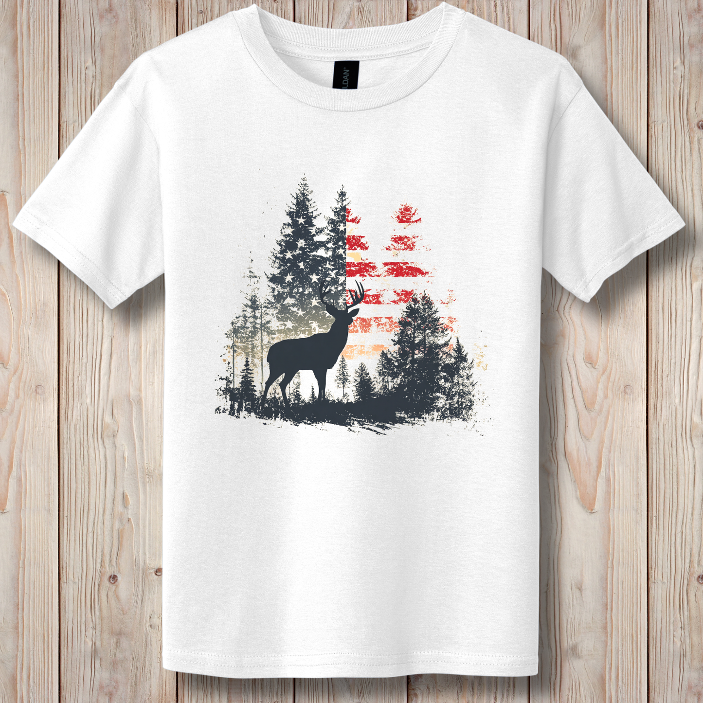 USA Deer Youth T-Shirt | Hunting Shirts