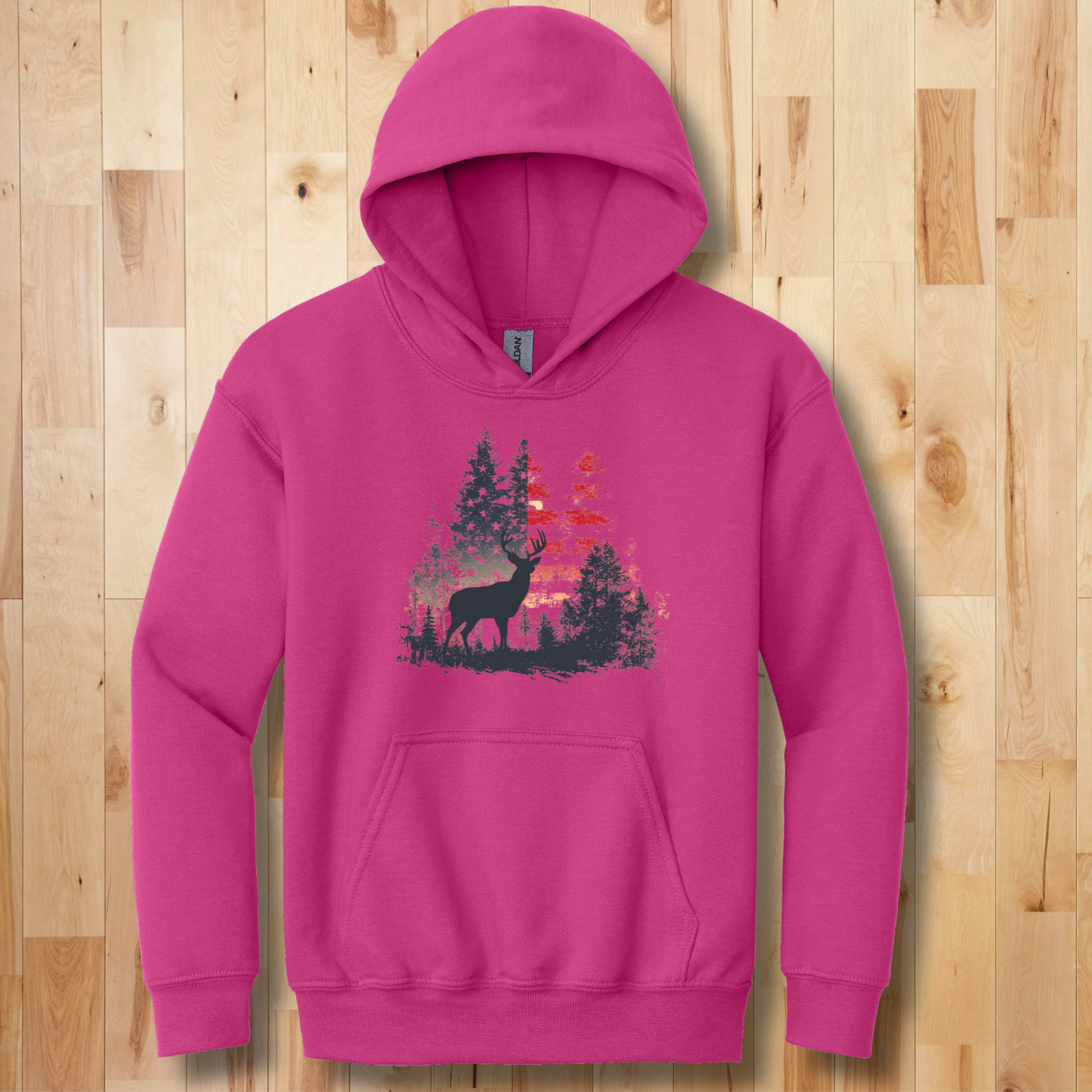 USA Deer Youth Hoodie | Hunting Hoodies