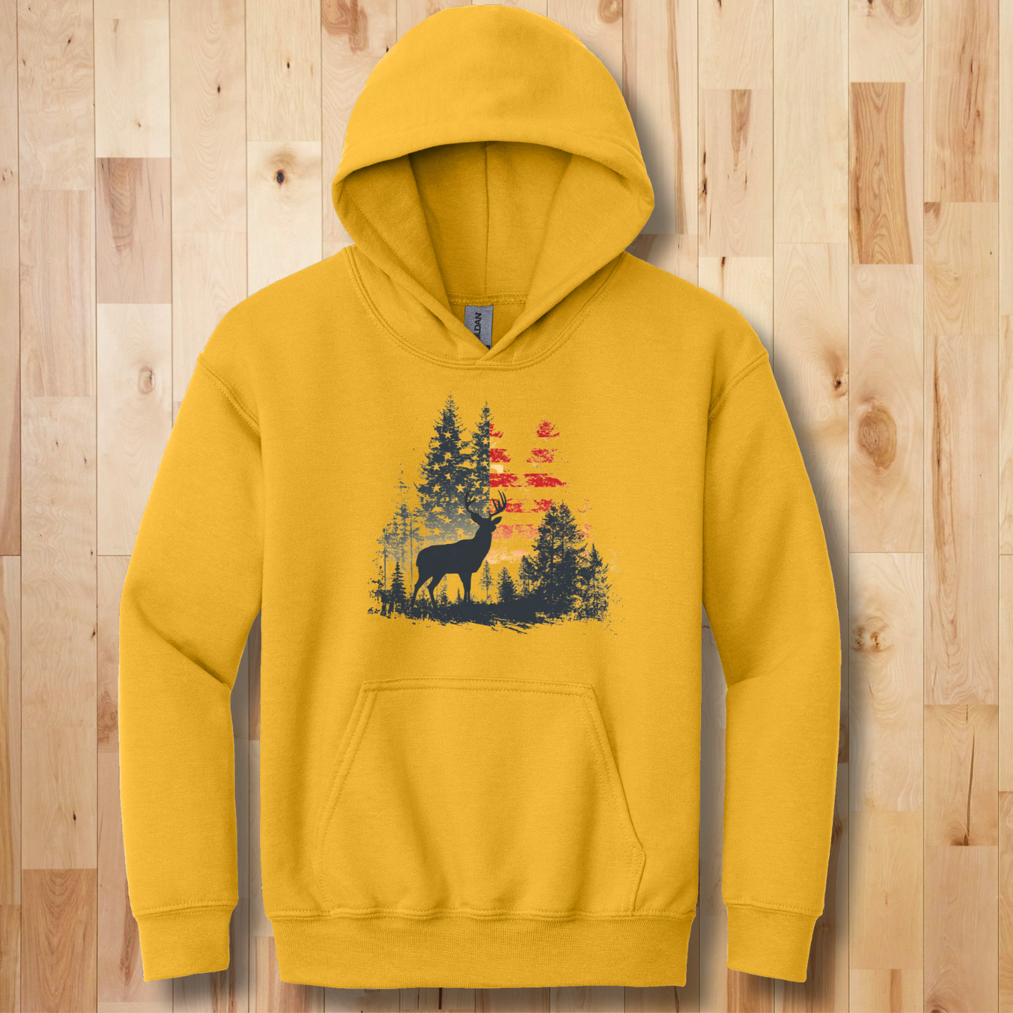 USA Deer Youth Hoodie | Hunting Hoodies