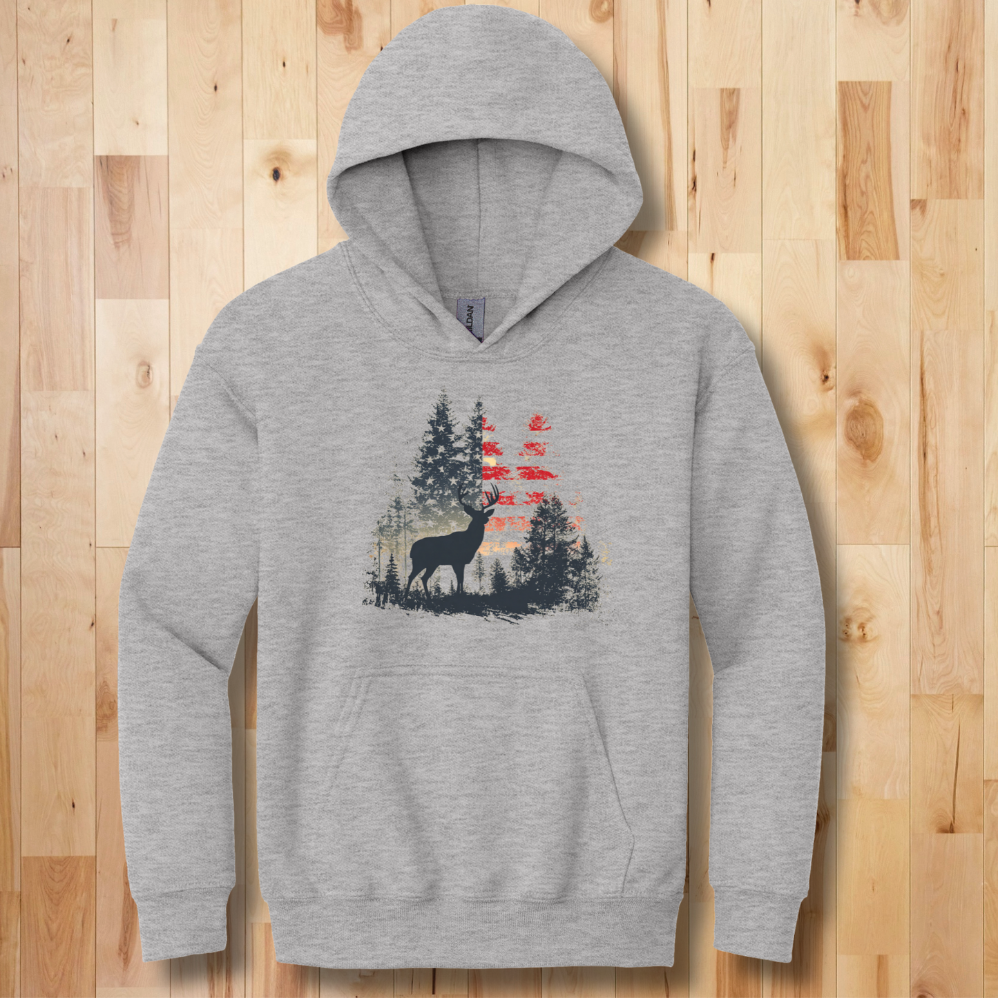 USA Deer Youth Hoodie | Hunting Hoodies