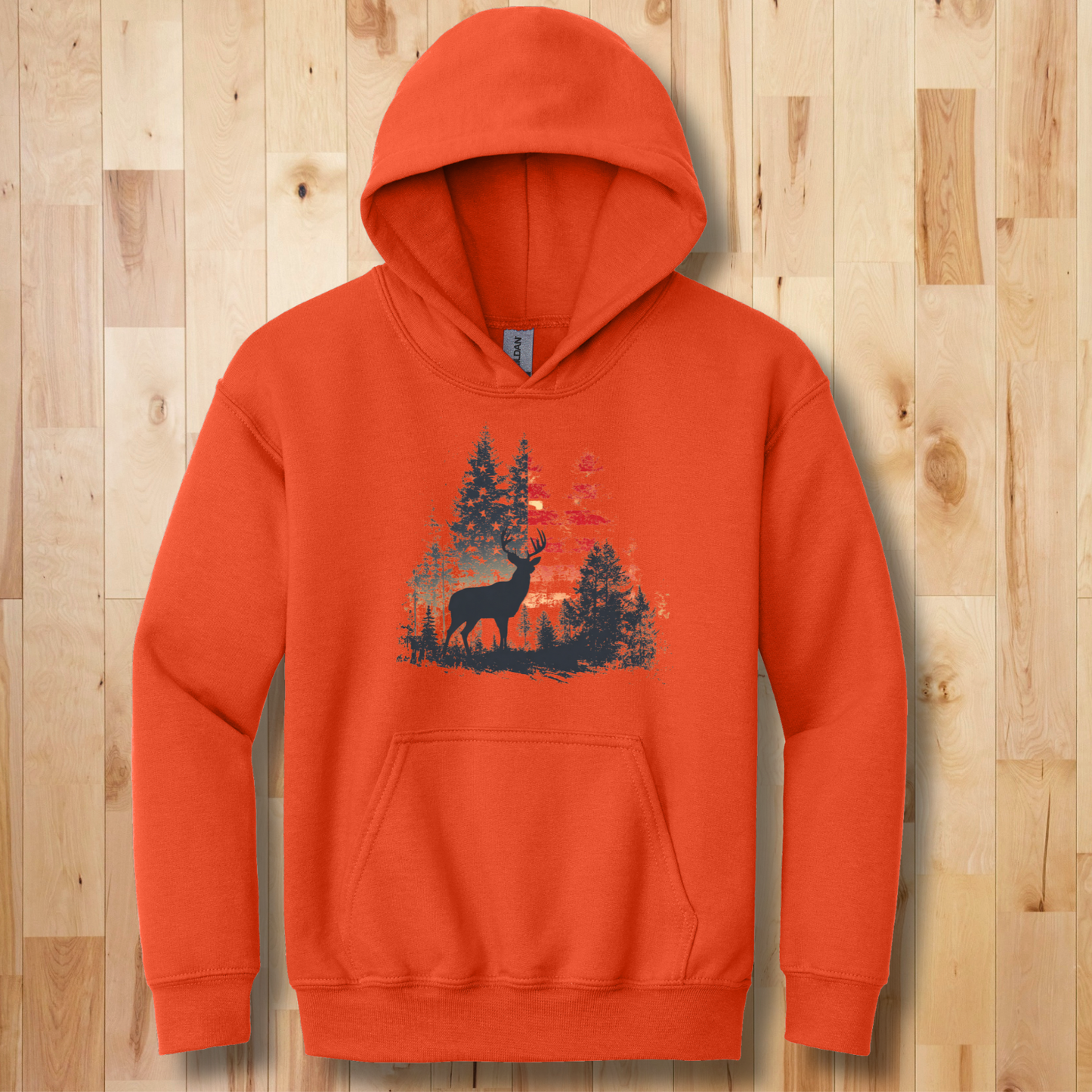 USA Deer Youth Hoodie | Hunting Hoodies