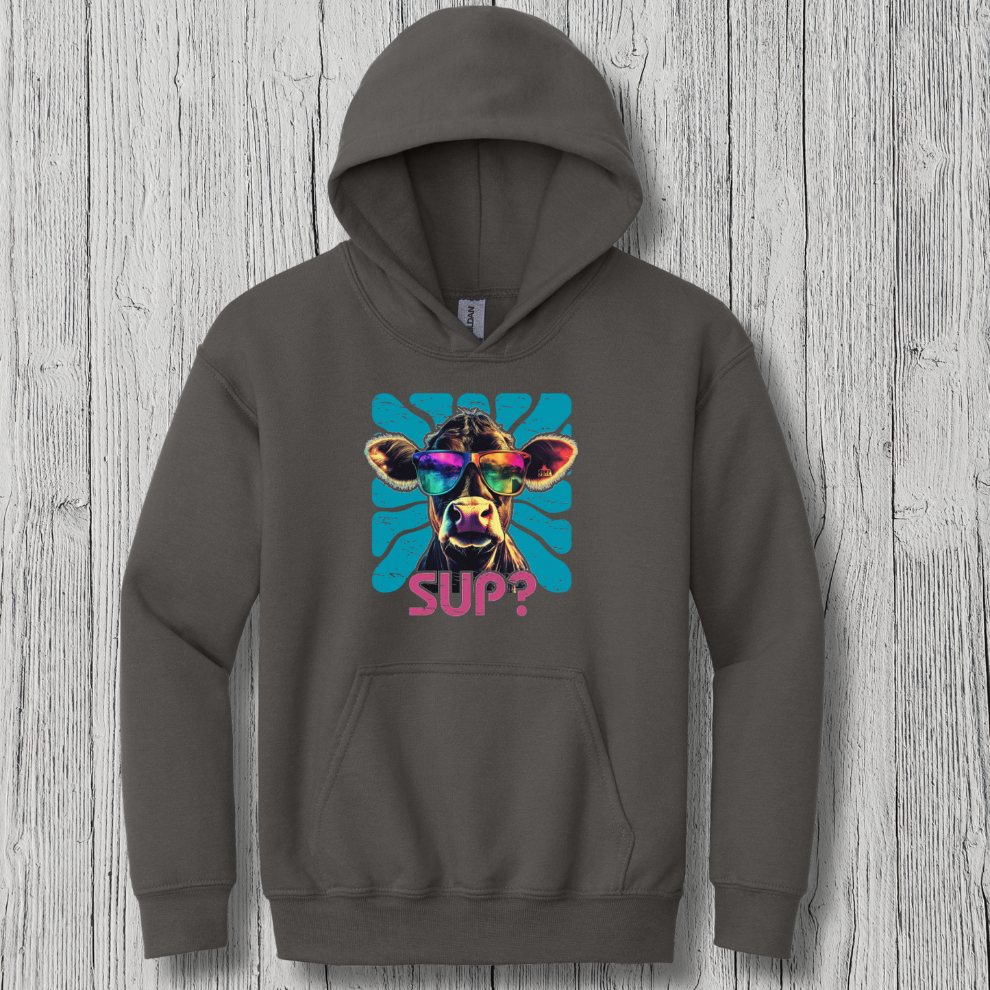 Cow Sup? Youth Hoodie | Cow Shirt